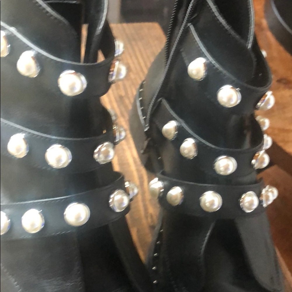 Leather Booties - image 4